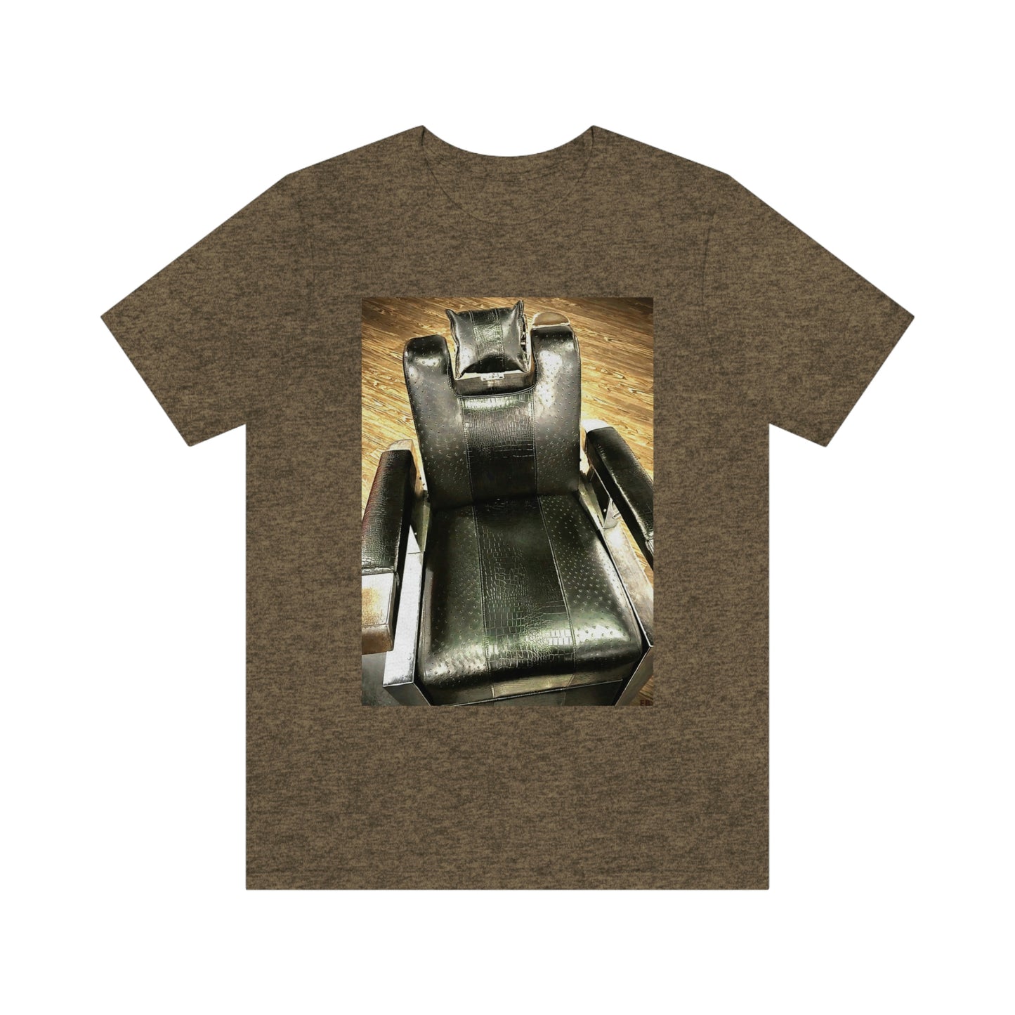 Unisex Short Sleeve Barber Chair Tee