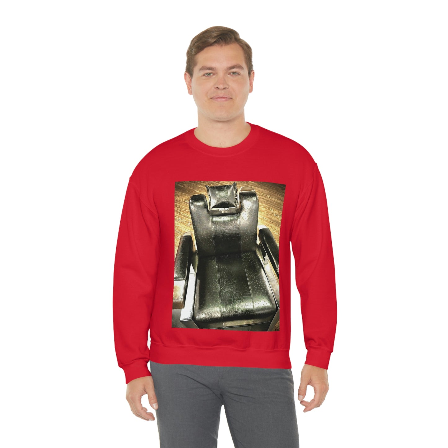 Unisex Heavy Blend Barber Chair Sweatshirt
