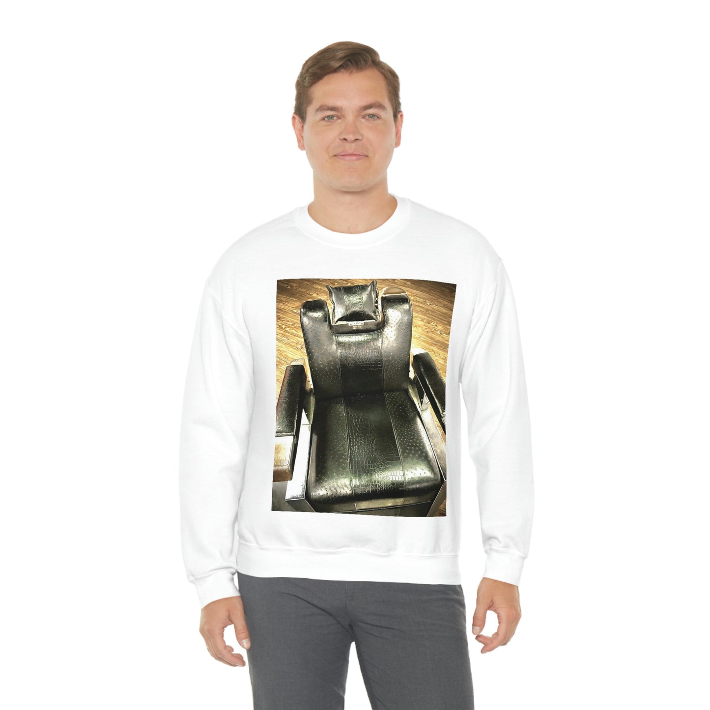 Unisex Heavy Blend Barber Chair Sweatshirt