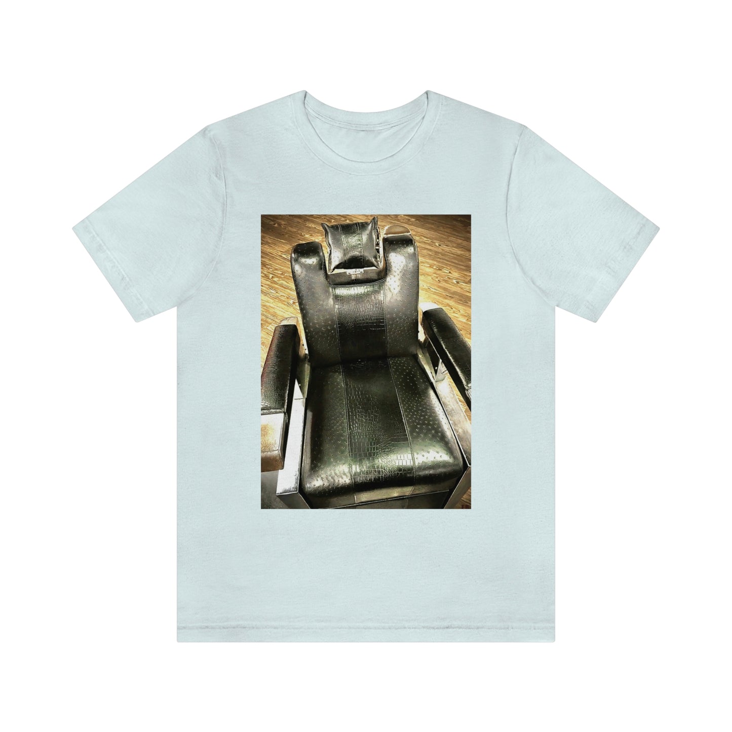 Unisex Short Sleeve Barber Chair Tee