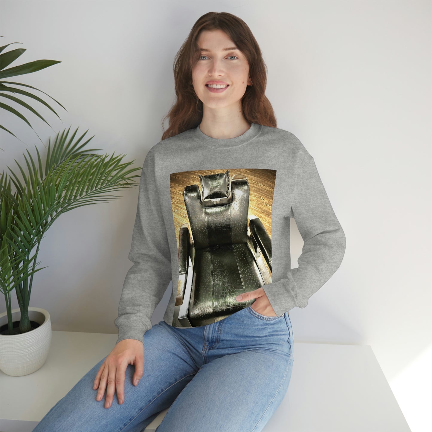 Unisex Heavy Blend Barber Chair Sweatshirt