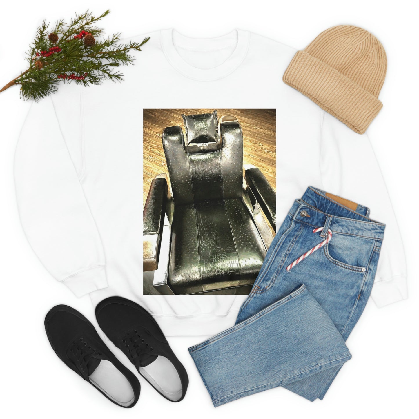 Unisex Heavy Blend Barber Chair Sweatshirt